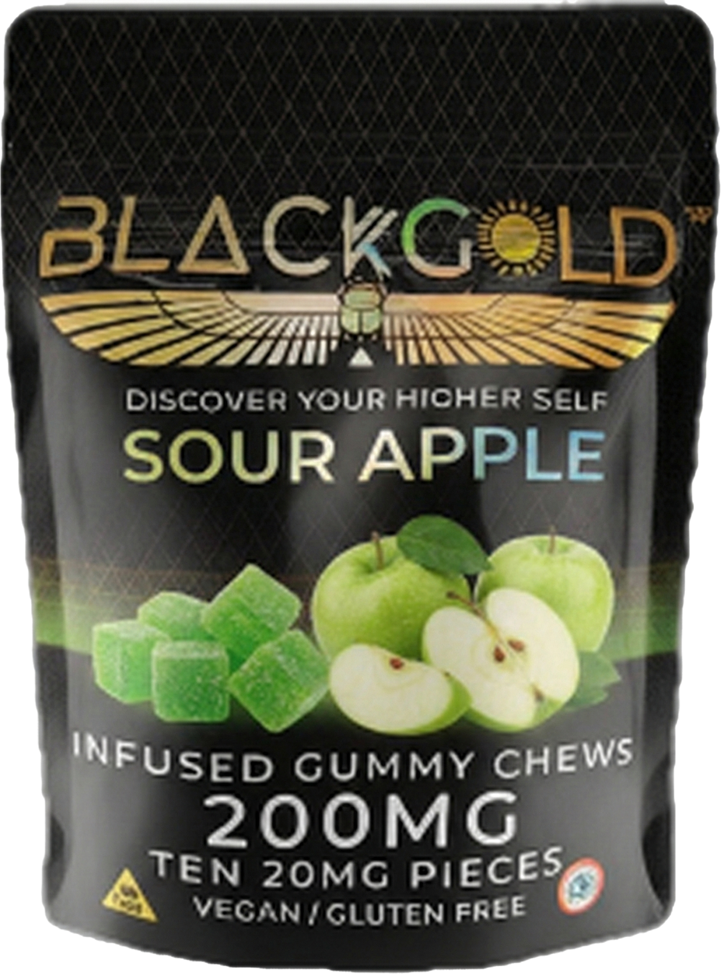 BlackGold: Infused Gummies 200mg